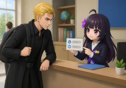 我稍后会发邮件给您のイラスト
