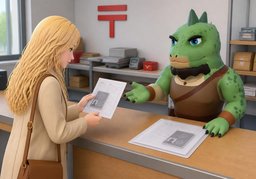 邮寄需要提供〜吗？のイラスト