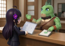 成绩尚未公布可以先提交吗？のイラスト