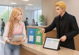 可以同时申请〜吗？のイラスト