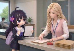 第三方代交需要出示授权书吗？のイラスト