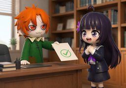 不需要修改のイラスト