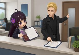 请问〜可以认定学分吗？のイラスト