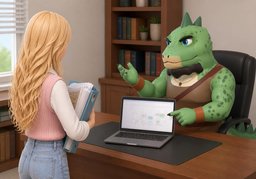 我可以把〜推迟到下学期吗？のイラスト