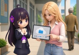 谁来建〜？のイラスト