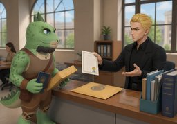 学校可以直接寄送吗？のイラスト