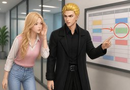 刚才说什么？のイラスト