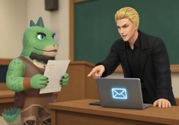 下次我会汇报〜のイラスト