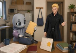 我提交〜のイラスト