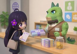 会收取〜吗？のイラスト