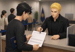 〜可以提前填写吗？のイラスト