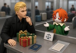 〜需要申报吗？のイラスト