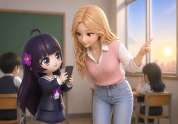 〜什么时候会上传？のイラスト