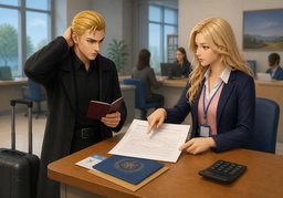 已经拿到的奖学金需要退还吗？のイラスト