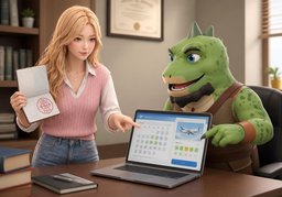 最近的进展是〜のイラスト