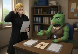 我的任务是〜吗？のイラスト