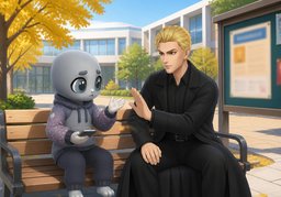我不认为〜のイラスト