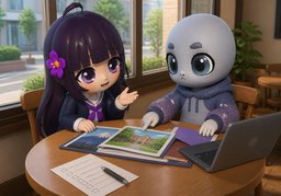 你有没有想过〜のイラスト