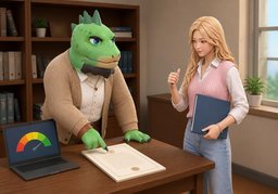 完成的标准是〜のイラスト