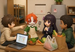 谁擅长〜のイラスト