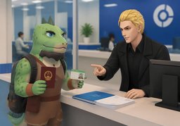 请帮我开〜のイラスト