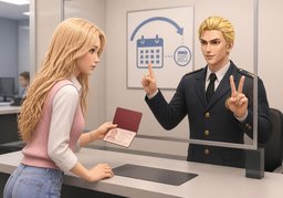 可以延长多久？のイラスト