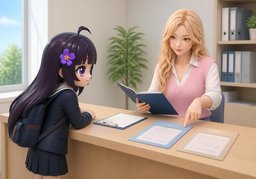 短期滞留可以延长吗？のイラスト