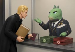 逾期提交〜会被接受吗？のイラスト
