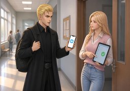 请将我加入邮件列表のイラスト
