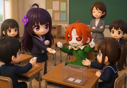 我们投票吧のイラスト