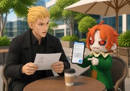 发给〜のイラスト