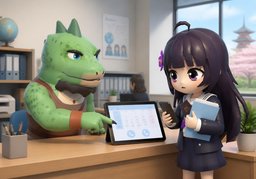 〜落后了のイラスト
