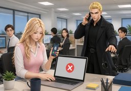 〜出现故障のイラスト
