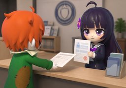 请将我的〜改为〜のイラスト