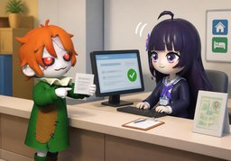 请将〜改为〜のイラスト