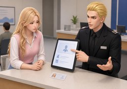 我该如何找回账号？のイラスト