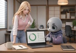 进展是〜のイラスト
