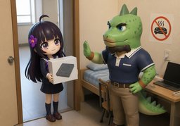 可以买〜吗？のイラスト