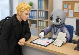 账户名可以用〜吗？のイラスト