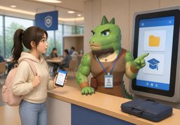 〜在哪里看？のイラスト