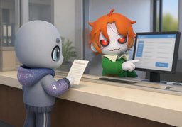 补考怎么报名？のイラスト