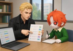 各部分有时间提示吗？のイラスト