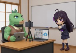 录像是为了什么？のイラスト