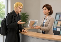 〜提供文具吗？のイラスト