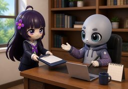 能给〜吗？のイラスト