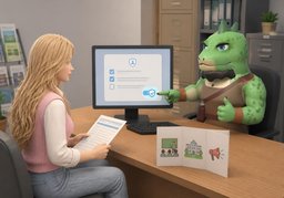 我的信息会被怎么使用？のイラスト