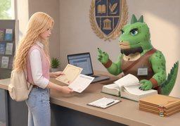 休学时资助会怎样？のイラスト