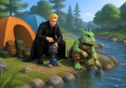 campamentoのイラスト