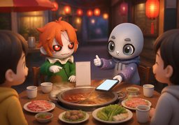 〜谁付？のイラスト