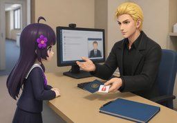 调查期间〜会怎样？のイラスト